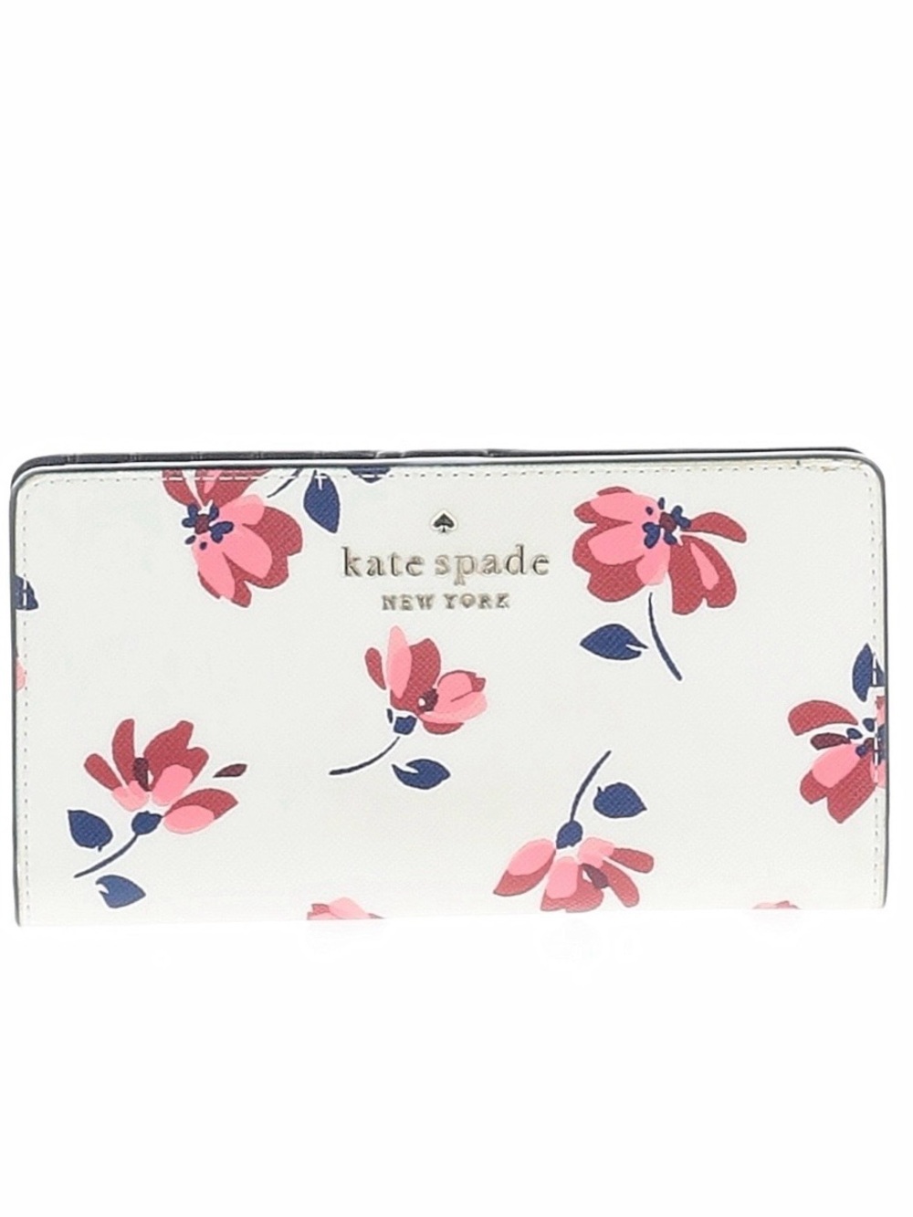 Kate spade Staci tea garden toss floral snap wallet